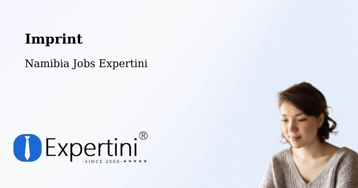 Imprint – Maltahöhe - Namibia Jobs Expertini